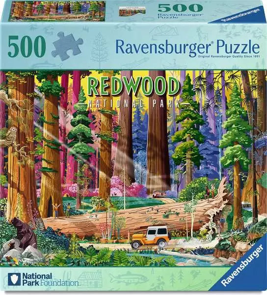 Ravensburger: Puzzle - National Parks - Redwood National Park
