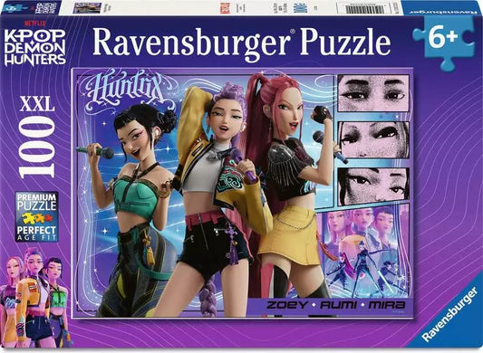 Ravensburger: Puzzle - XXL - KPop Demon Hunters - Happy Fans, Happy Honmoon