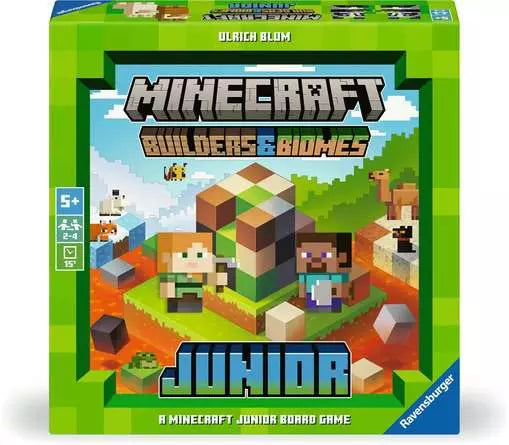 Ravensburger: Minecraft - Builders & Biomes- Junior - Golden Apple Comics
