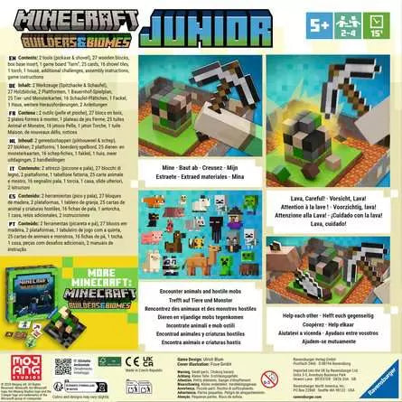 Ravensburger: Minecraft - Builders & Biomes- Junior - Golden Apple Comics