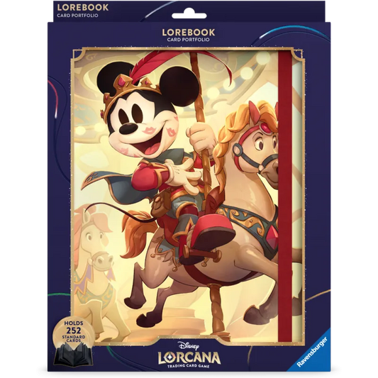 Disney Lorcana TCG: Lorebook Card Portfolio - Attack of the Vine - Mickey & Minnie
