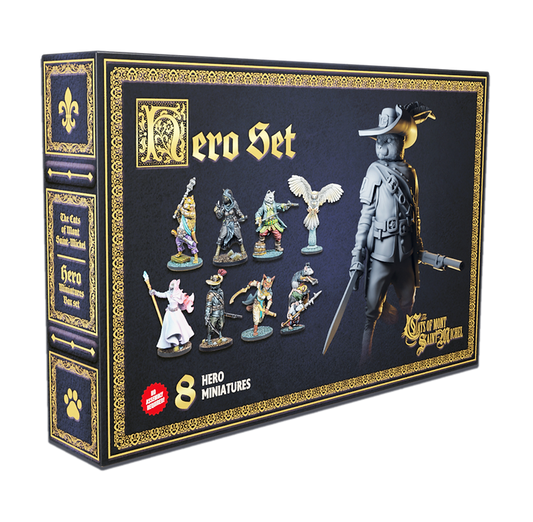 The Cats of Mont Saint Michel: Hero Set