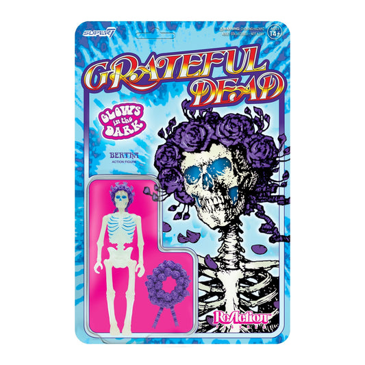 Super7 x Grateful Dead - Bertha Glow In The Dark ReAction Figure