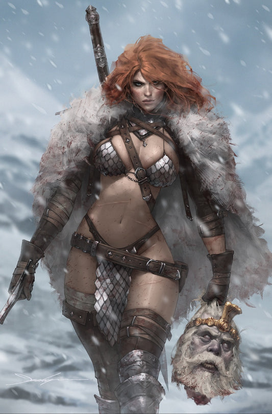 Red Sonja Empire Damned #1 Jeehyung Lee Virgin Variant (04/03/2024) Dynamite