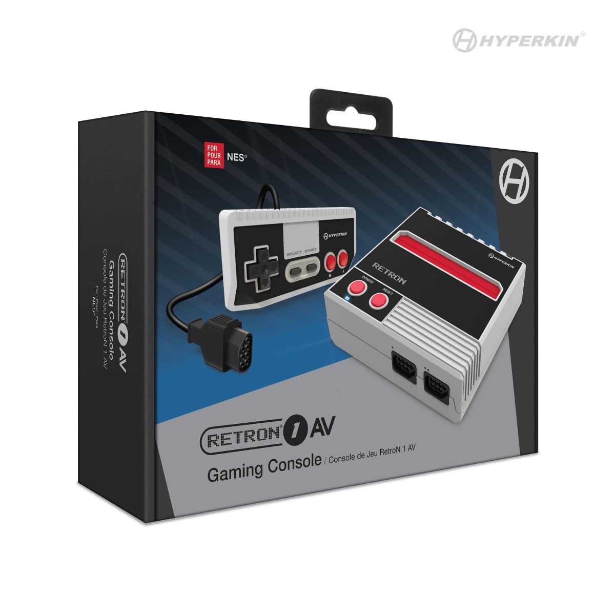 RetroN 1 AV Gaming Console Compatible With NES® (Gray)