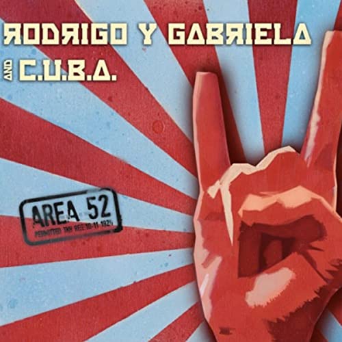 Rodrigo Y Gabriela/C.U.B.A Area 52 [Red/Blue Splatter 2 LP] [Vinyl]