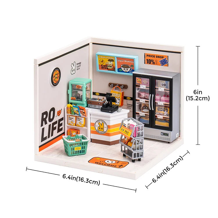 Rolife: Super Store Series Energy-Supply Store DIY Kit