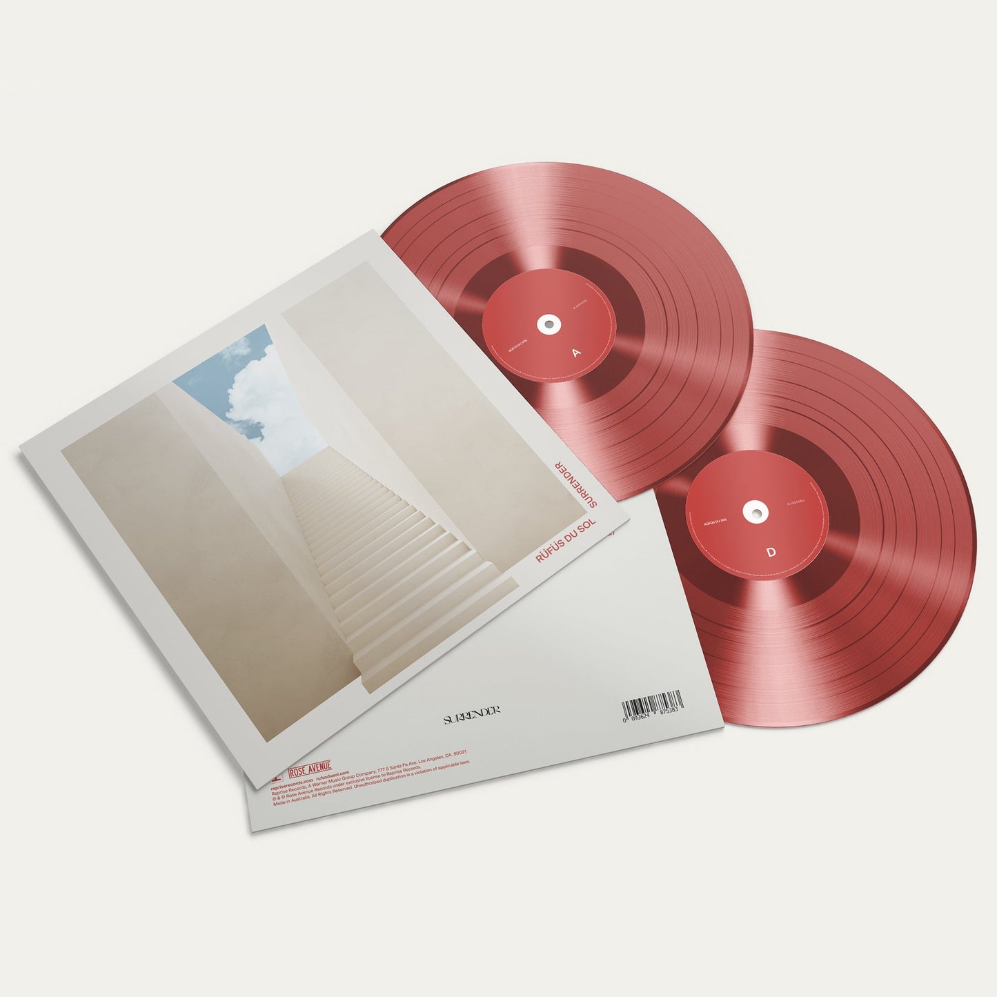 Rufus Du Sol Surrender 2LP (red vinyl) [Vinyl]