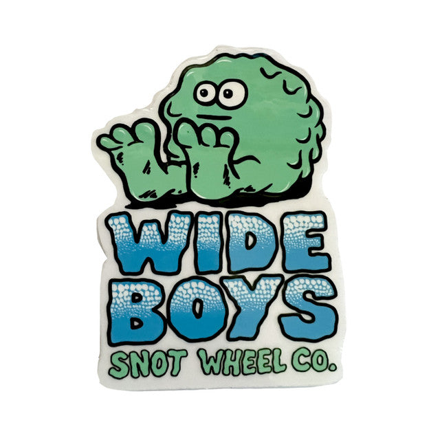 SNOT WHEELS "WIDE BOYS" 3.125" STICKER