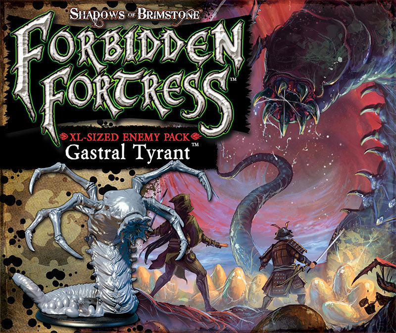 Shadows of Brimstone: Forbidden Fortress - Gastral Tyrant XL Enemy Pack