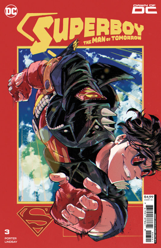 Superboy The Man Of Tomorrow #3 (Of 6) B Ricardo Lopez Ortiz Card Stock Variant (06/20/2023) Dc