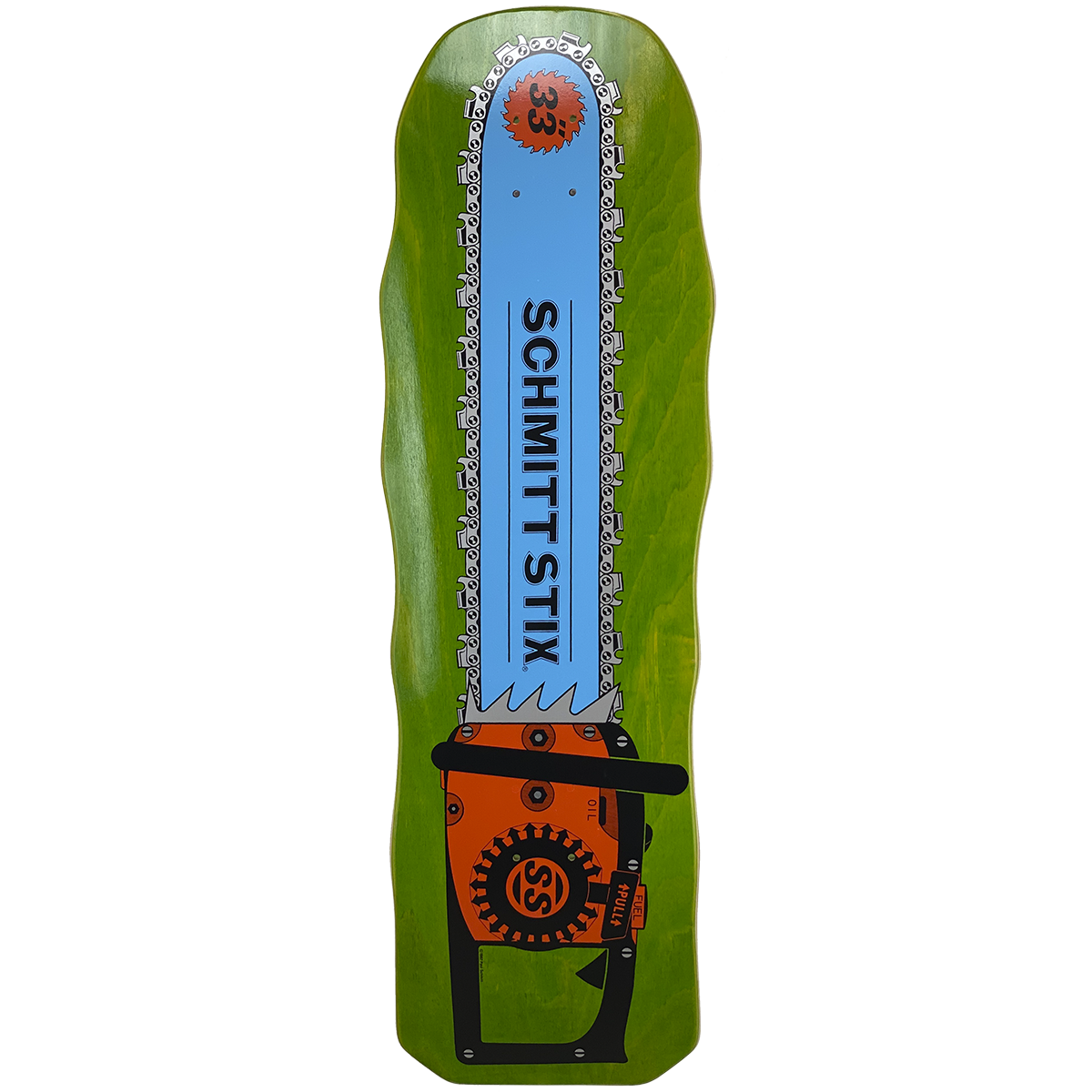 Schmitt Stix Chainsaw 10" Skateboard Deck