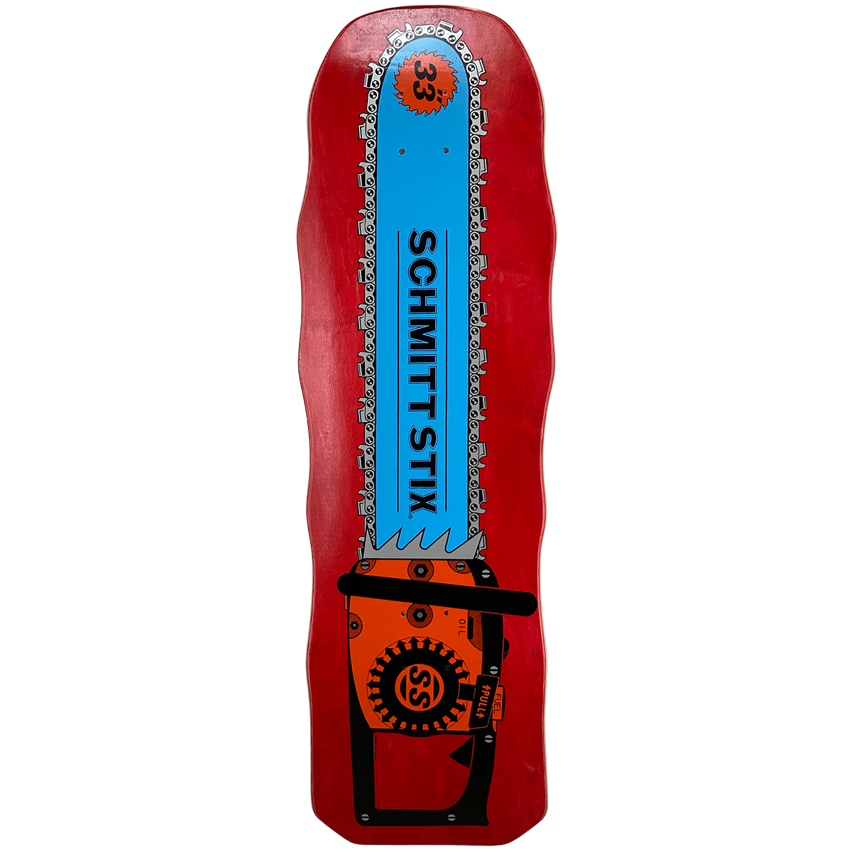 Schmitt Stix Chainsaw 10" Skateboard Deck