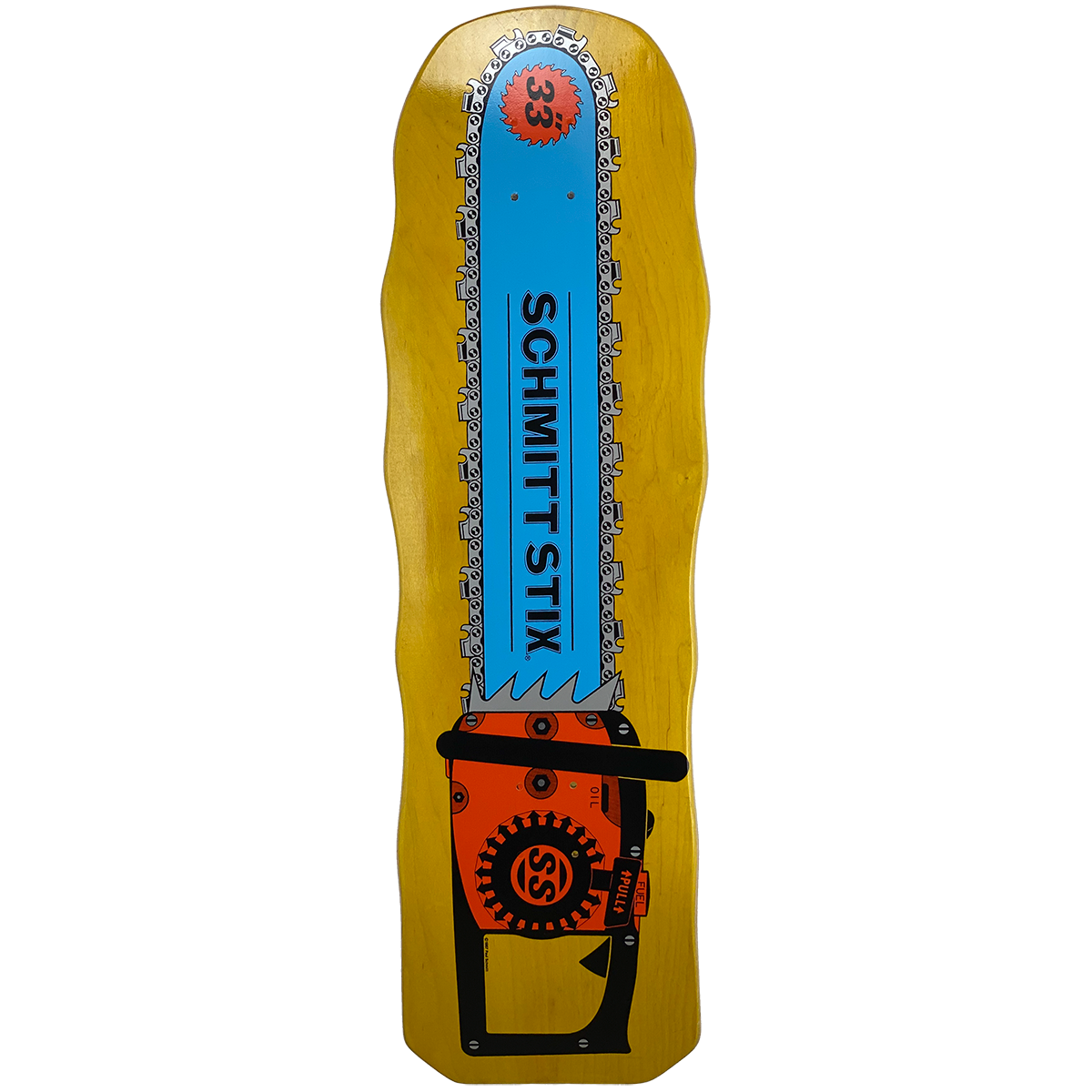 Schmitt Stix Chainsaw 10" Skateboard Deck