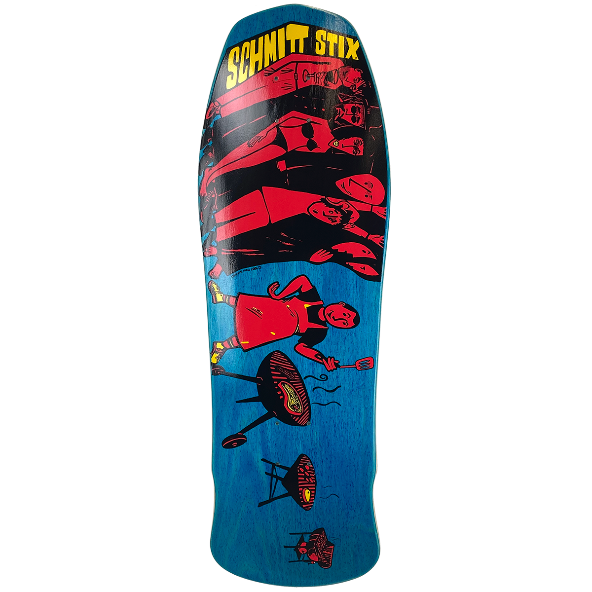 Schmitt Stix Joe Lopes BBQ 10.125" Skateboard Deck