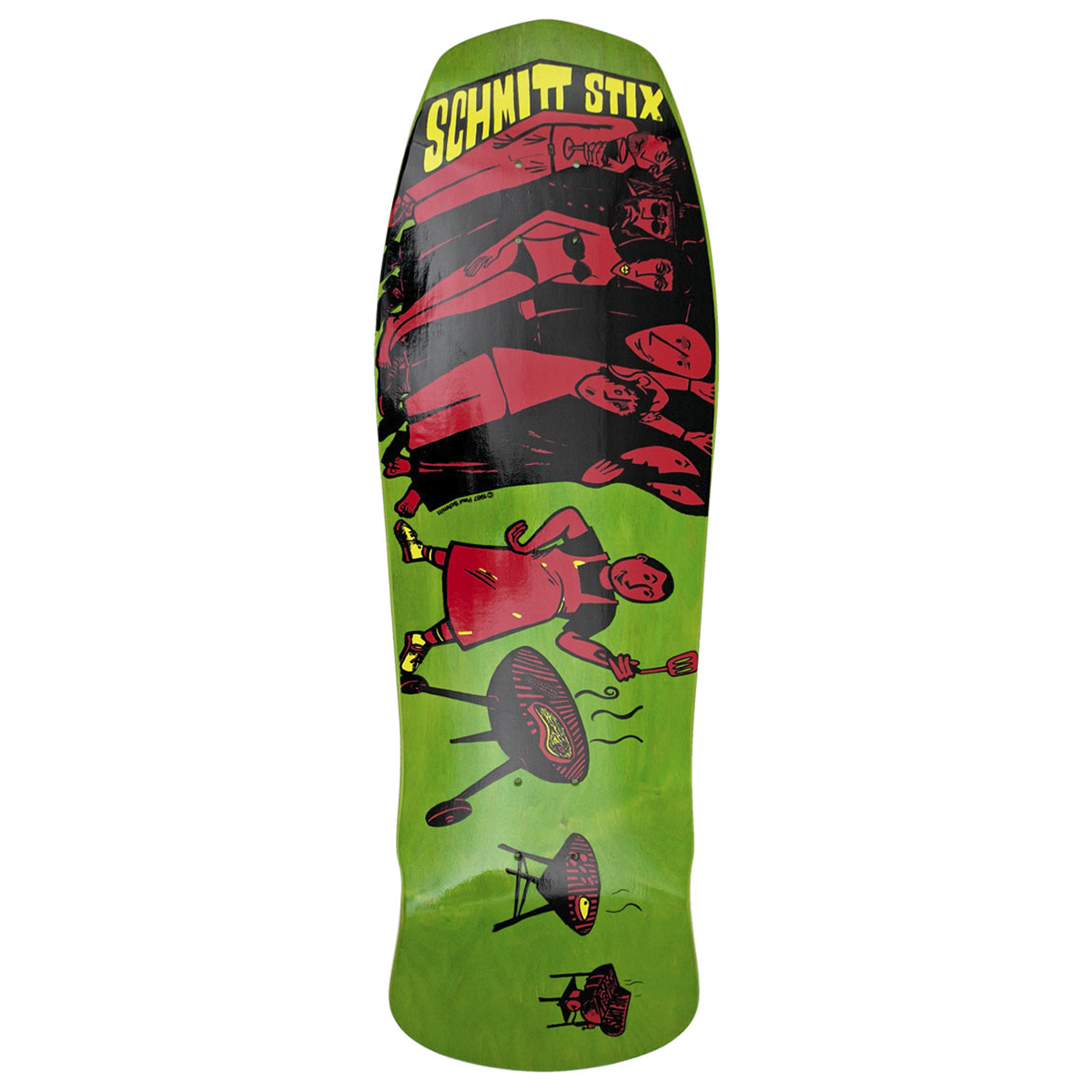 Schmitt Stix Joe Lopes BBQ 10.125" Skateboard Deck