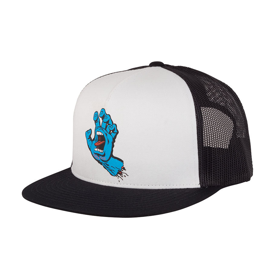 Santa Cruz Screaming Hand Front Mesh Trucker High Profile Hat