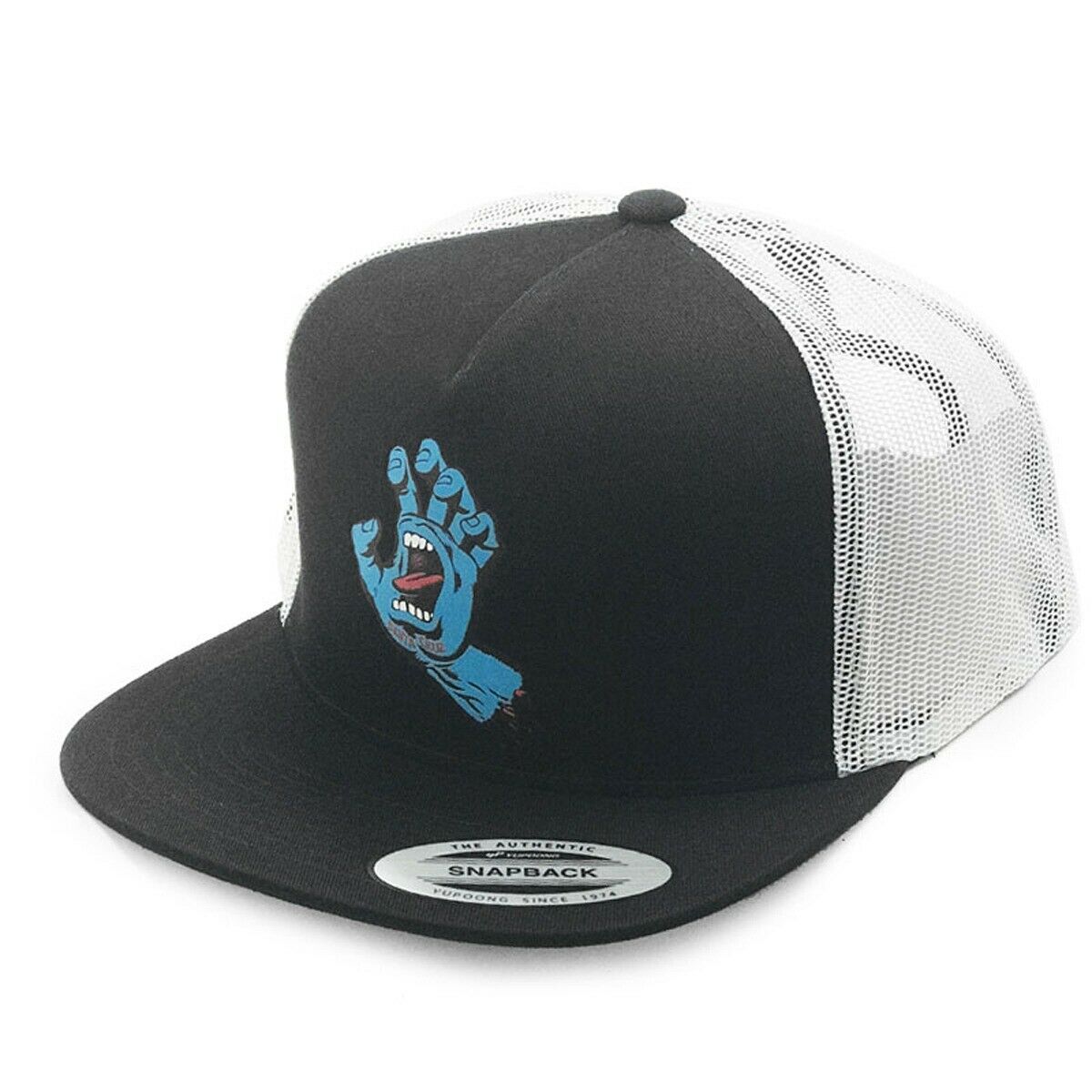 Santa Cruz Screaming Hand Front Mesh Trucker High Profile Hat