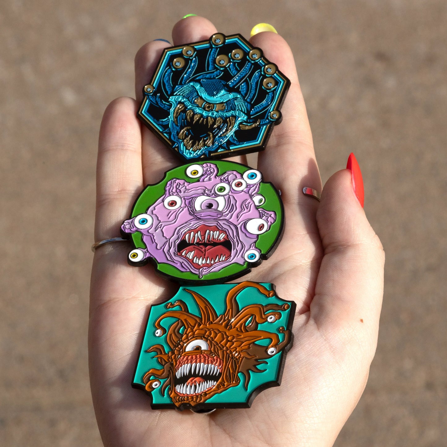 D&D: Monster Mystery Pins - Then and Now Pack