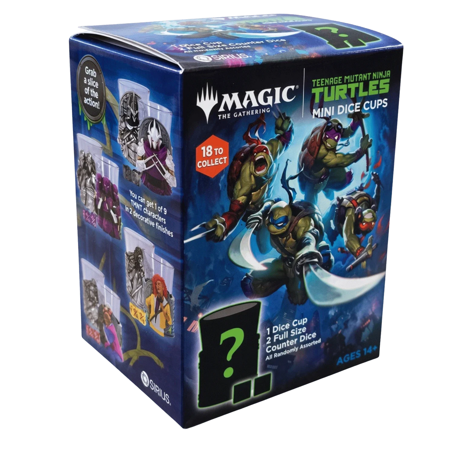 Teenage Mutant Ninja Turtles: MIni Dice Cups - Series 1 Blind box