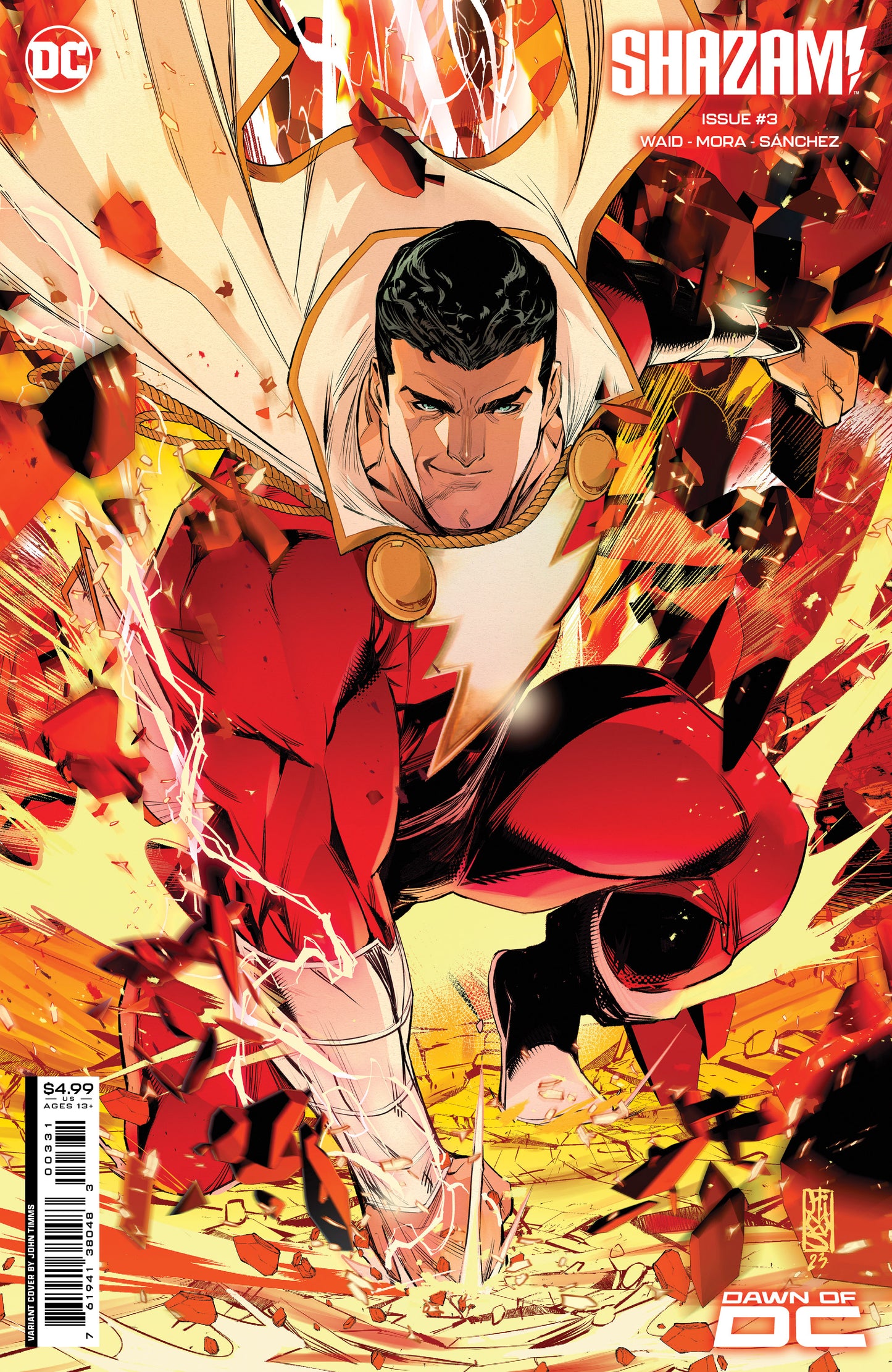 Shazam #3 C John Timms Variant (09/05/2023) Dc