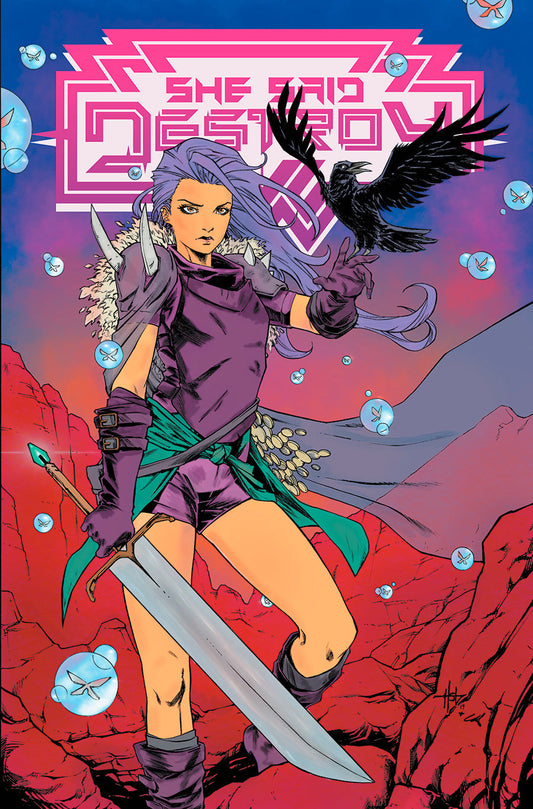 She Said Destroy #1 VAULT 2019 NM Unknown Creees Exclusive Variant - Golden Apple Comics