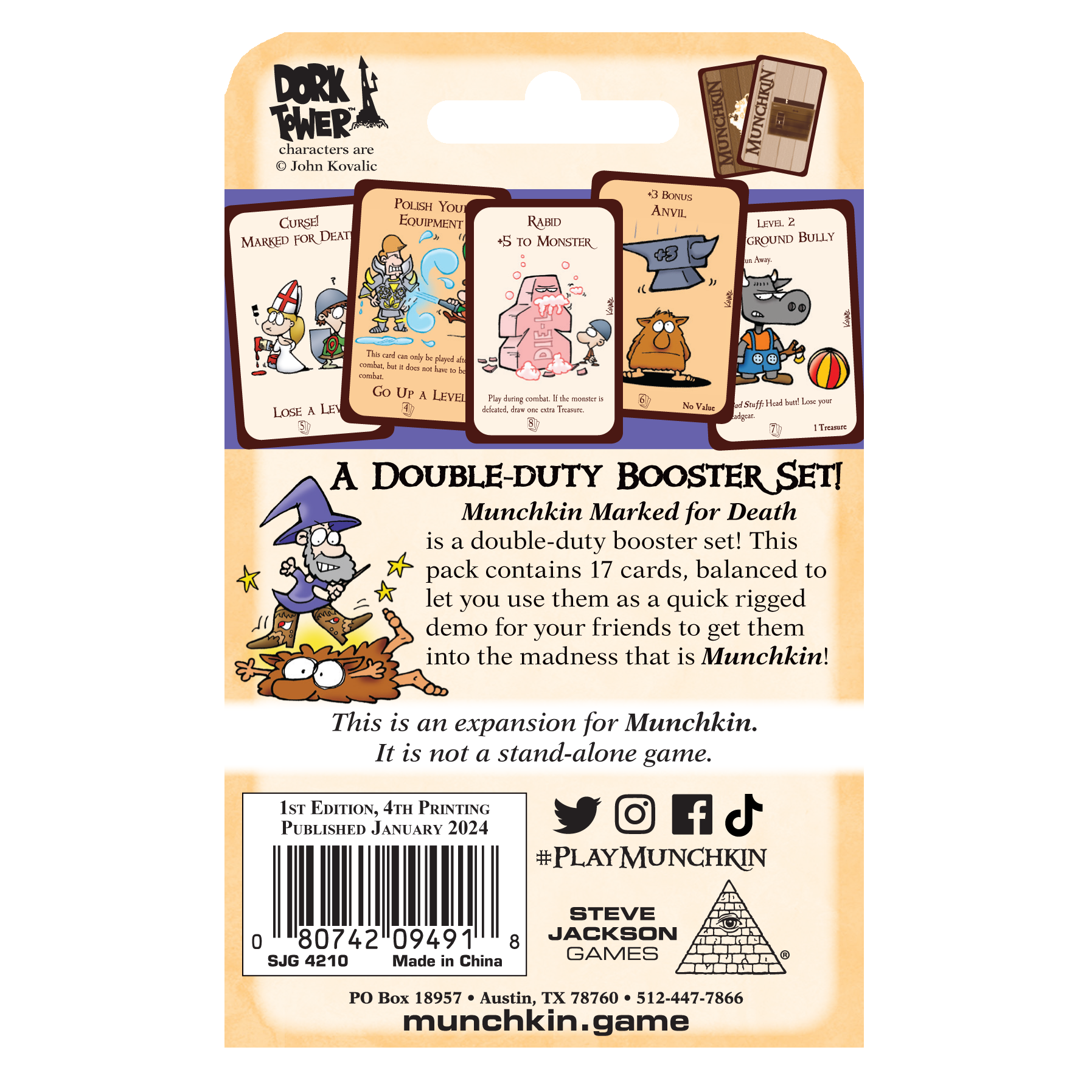 Munchkin: Marked for Death - Golden Apple Comics