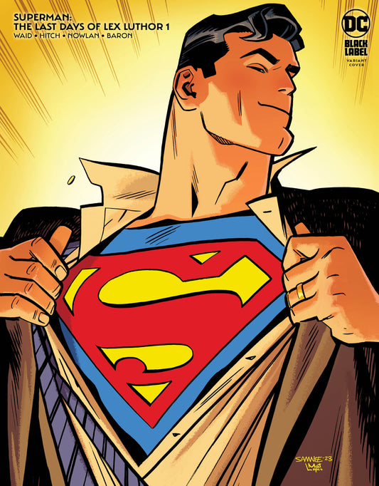 Superman The Last Days Of Lex Luthor #1 (Of 3) C Chris Samnee Variant (07/25/2023) Dc