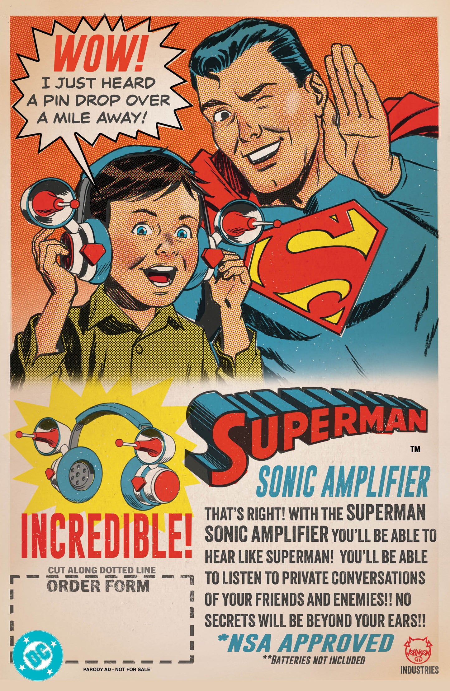 Superman #23 F 1:25 Dave Johnson Variant (02/26/2025) Dc