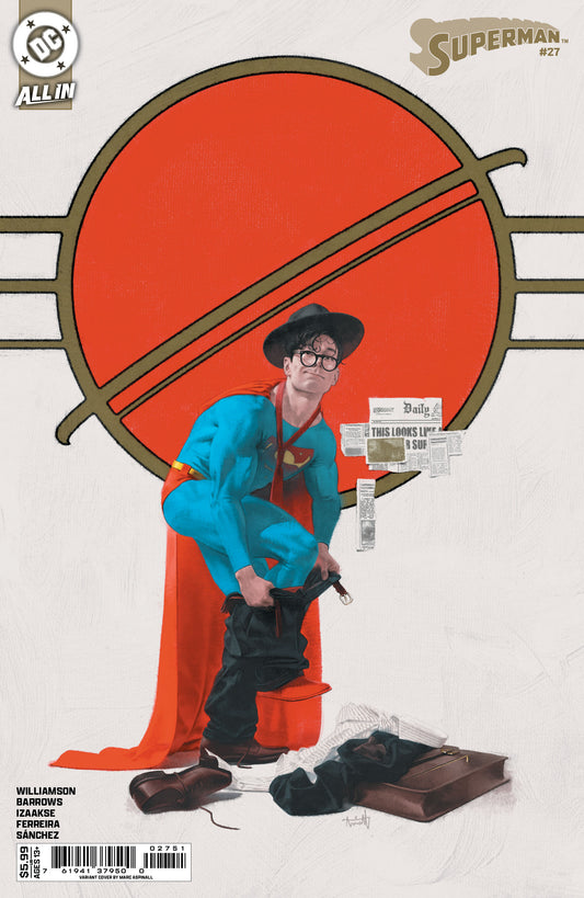 Superman #27 D Marc Aspinall Variant (06/25/2025) Dc