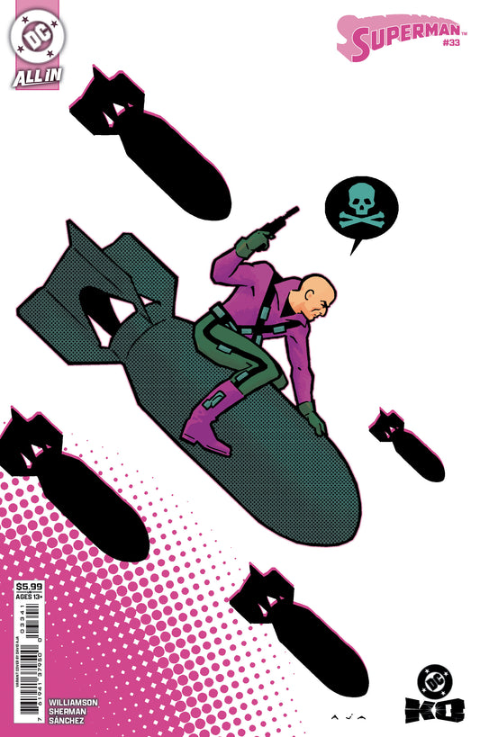 Superman #33 D David Aja Variant (Dc K.O.) (12/24/2025) Dc