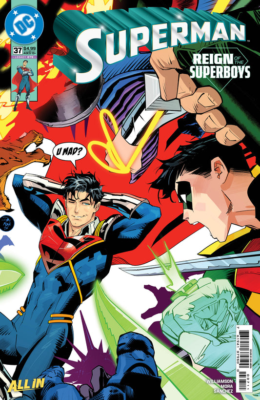 Superman #37 A Dan Mora (The Reign Of The Superboys) (04/22/2026) Dc - Golden Apple Comics