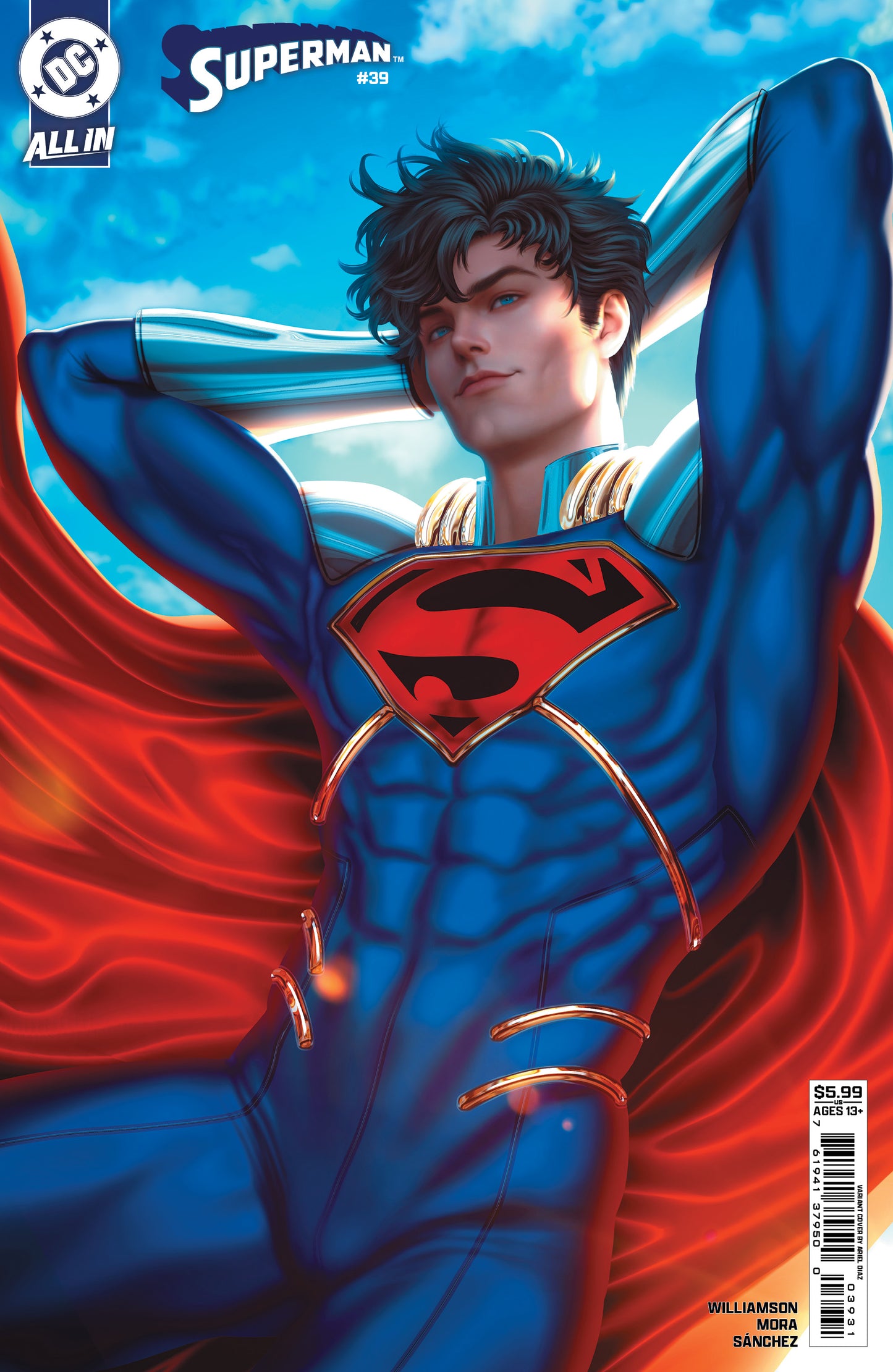 Superman #39 C Ariel Diaz Variant (The Reign Of The Superboys) (06/24/2026) Dc