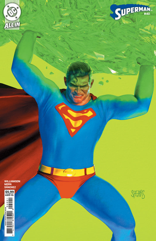 Superman #40 B Mark Spears Variant (07/22/2026) Dc