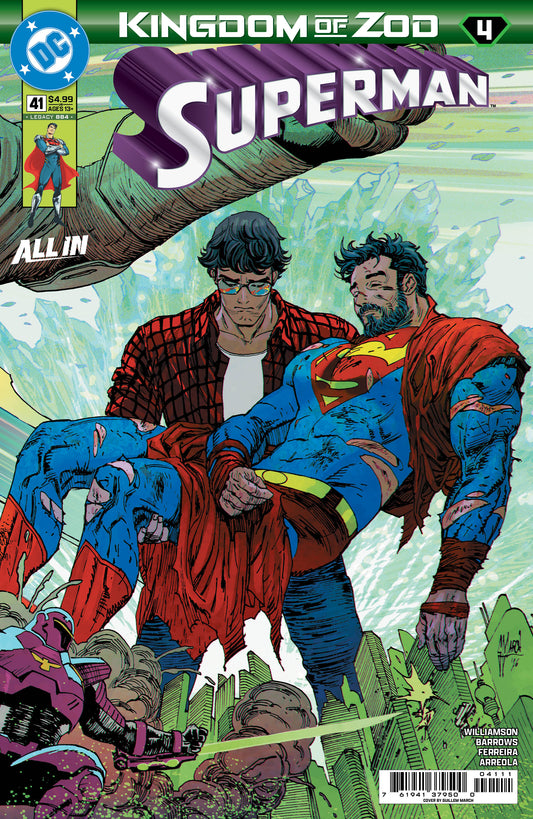 Superman #41 A Guillem March Connecting (Kingdom Of Zod) (08/26/2026) Dc