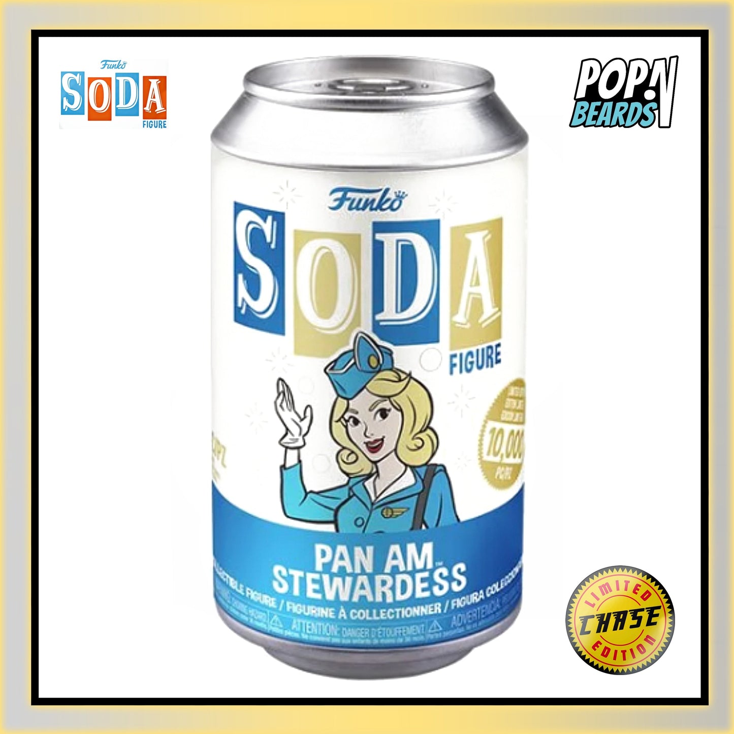 Vinyl Soda: Ad Icons (Pan-Am), Stewardess