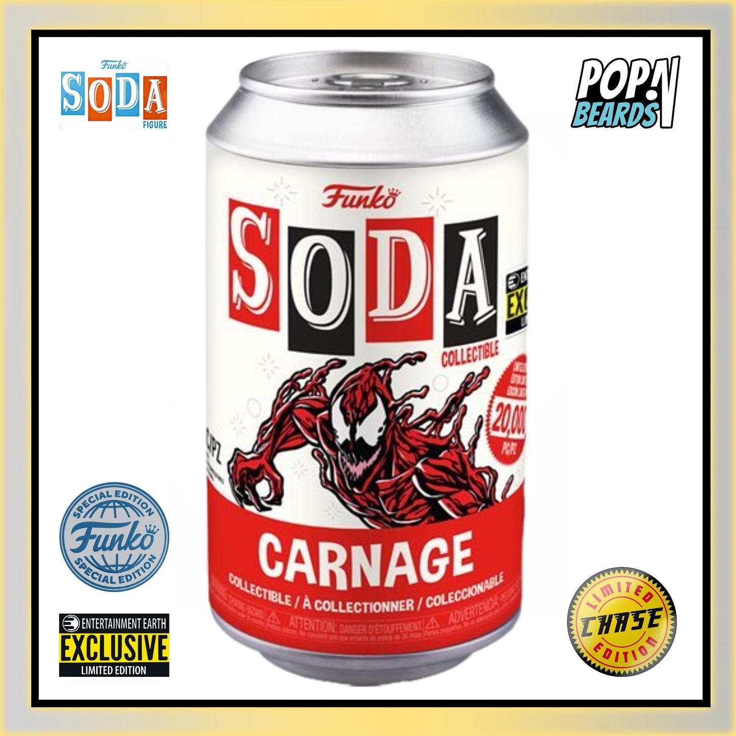 Vinyl Soda: Marvel, Carnage Exclusive