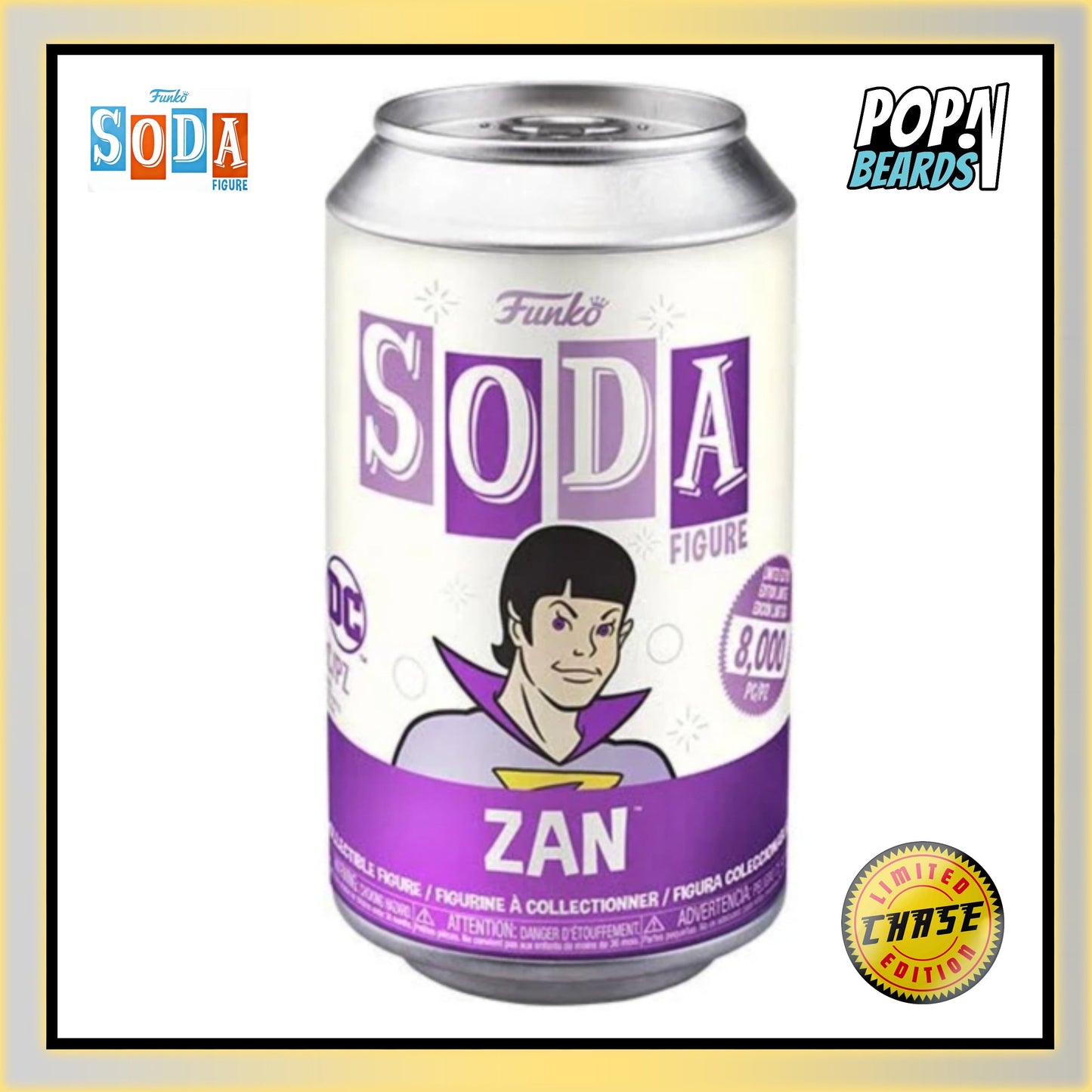 Vinyl Soda: Heroes (Super Friends), Zan