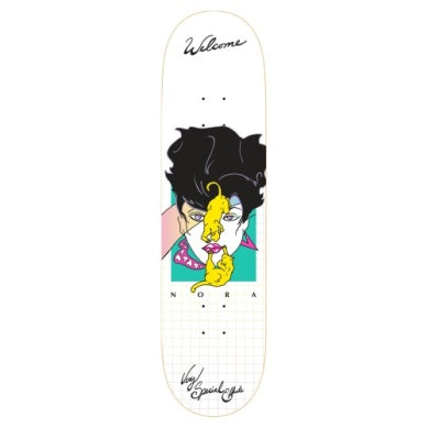 WELCOME NORA VASCONCELLOS SPECIAL EFFECTS 8.25" SKATEBOARD DECK