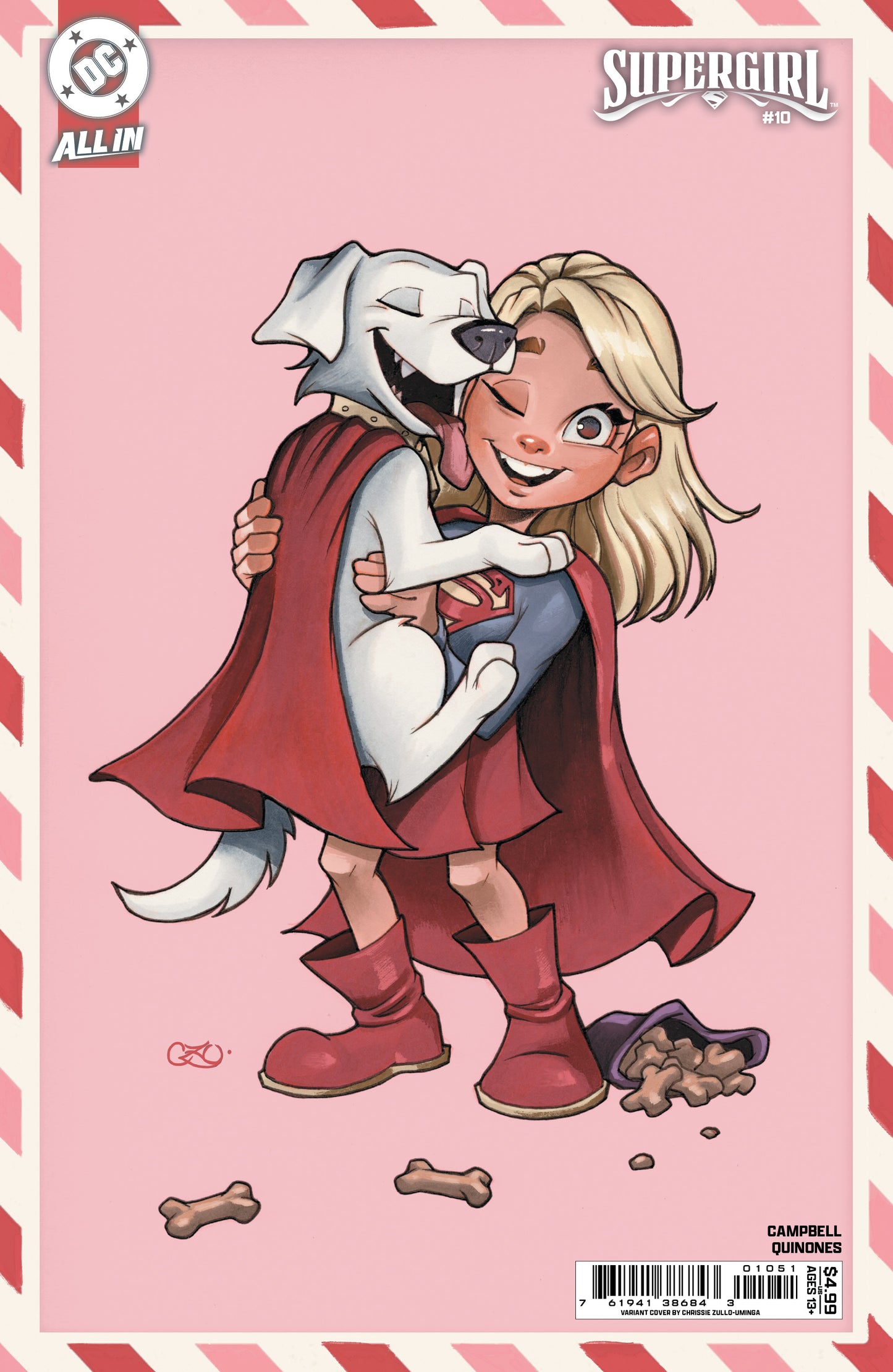 Supergirl #10 E Chrissie Zullo Valentines Day Variant (02/11/2026) Dc - Golden Apple Comics