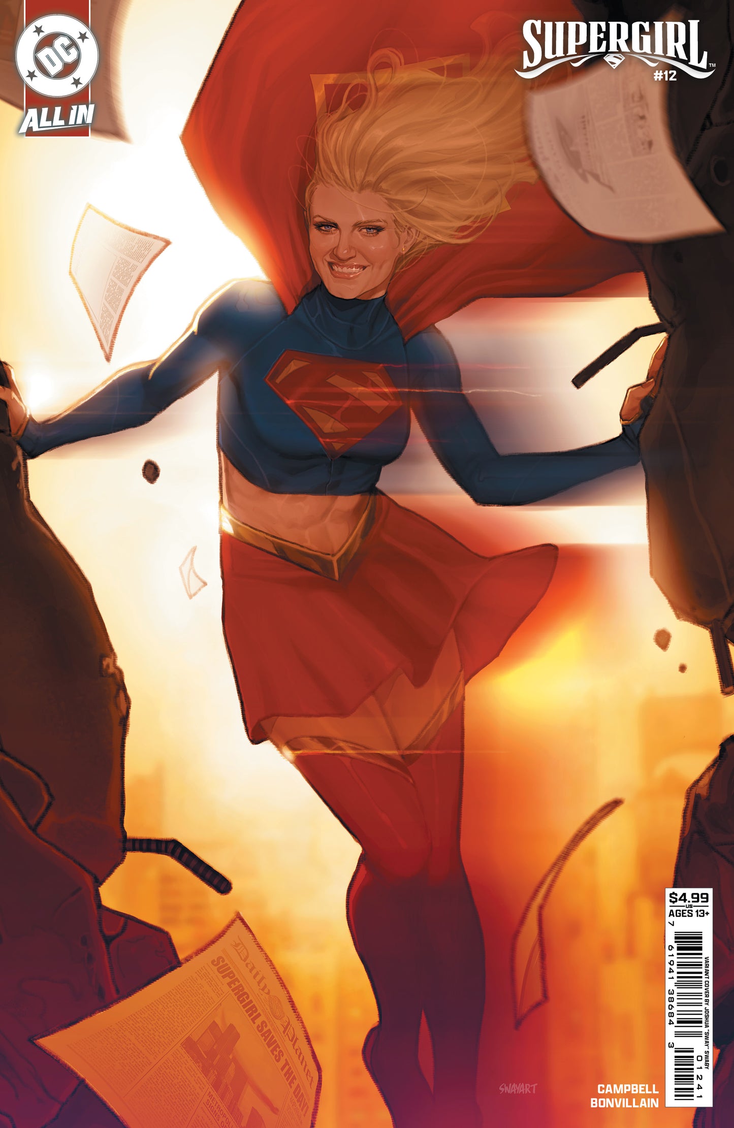Supergirl #12 D Joshua Sway Swaby Variant (The Reign Of The Superboys) (04/08/2026) Dc - Golden Apple Comics