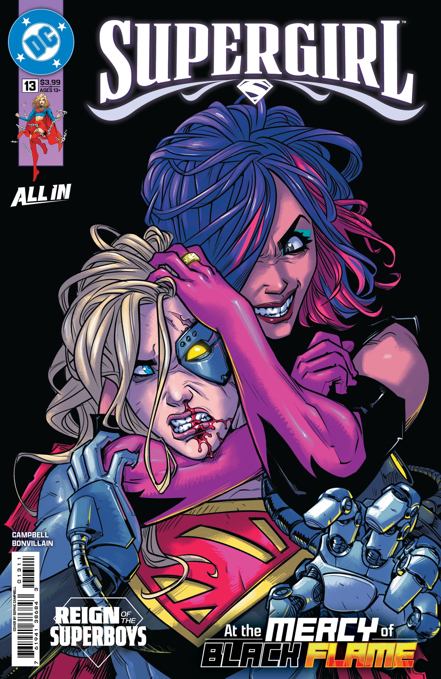 Supergirl #13 A Sophie Campbell (The Reign Of The Superboys) (05/13/2026) Dc - Golden Apple Comics