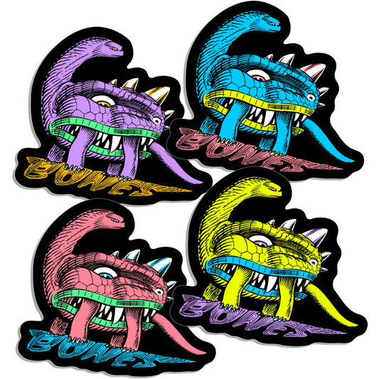 BONES WHEELS "DINO-SORTAS" 3" STICKER