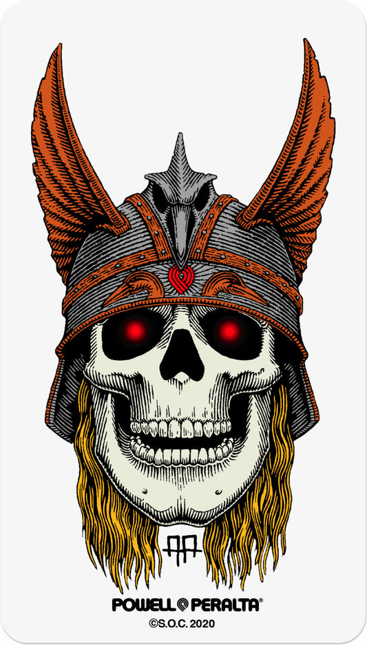 Powell Peralta Andy Anderson Skull 3" Skateboard Sticker