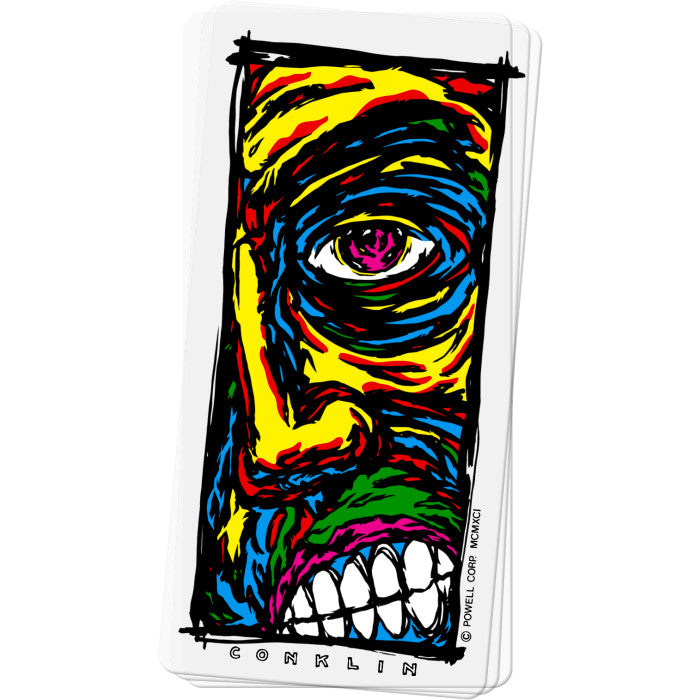 Powell Peralta Lance Conklin Face Sticker