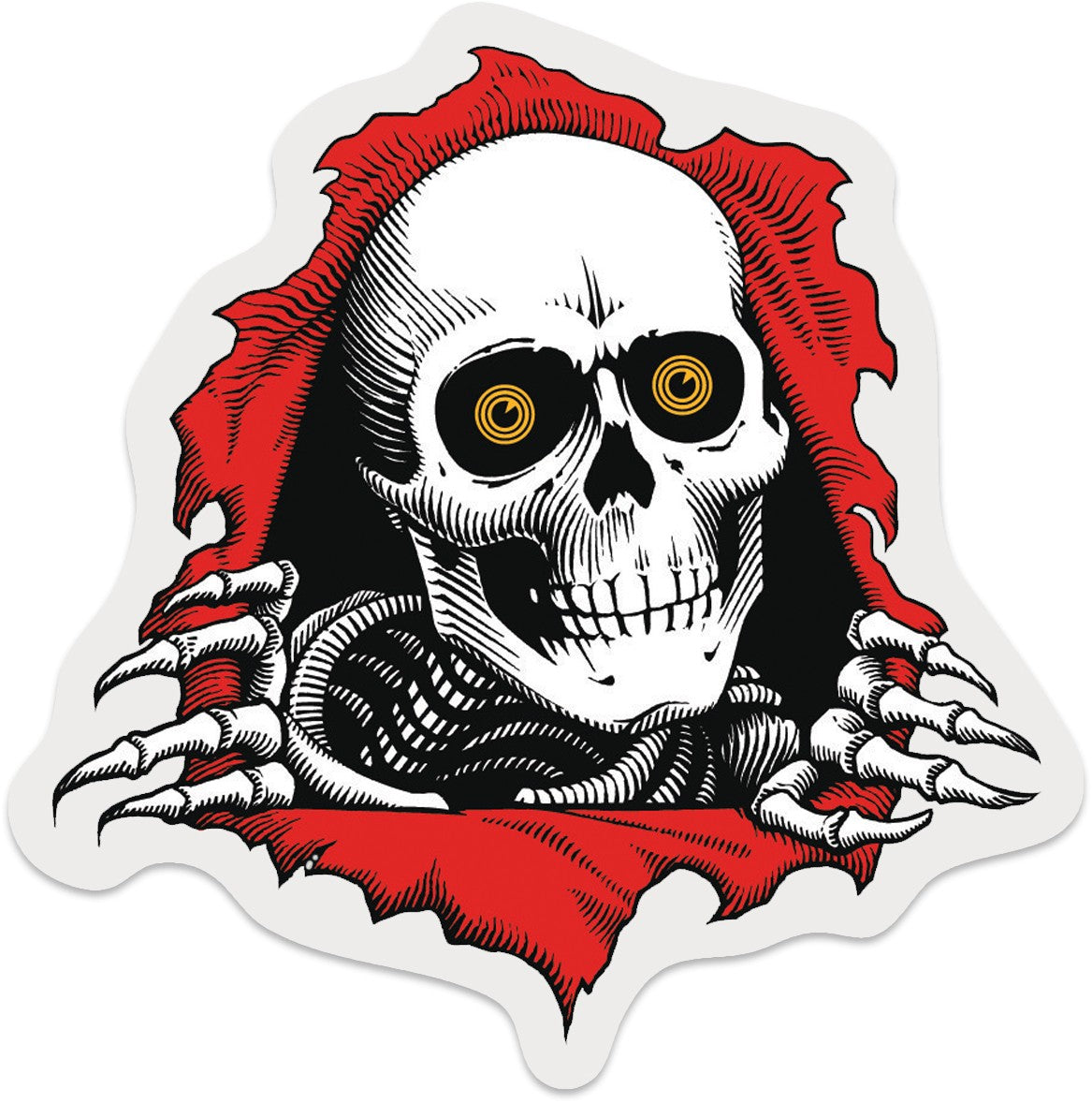 Powell Peralta Ripper 3" Skateboard Sticker