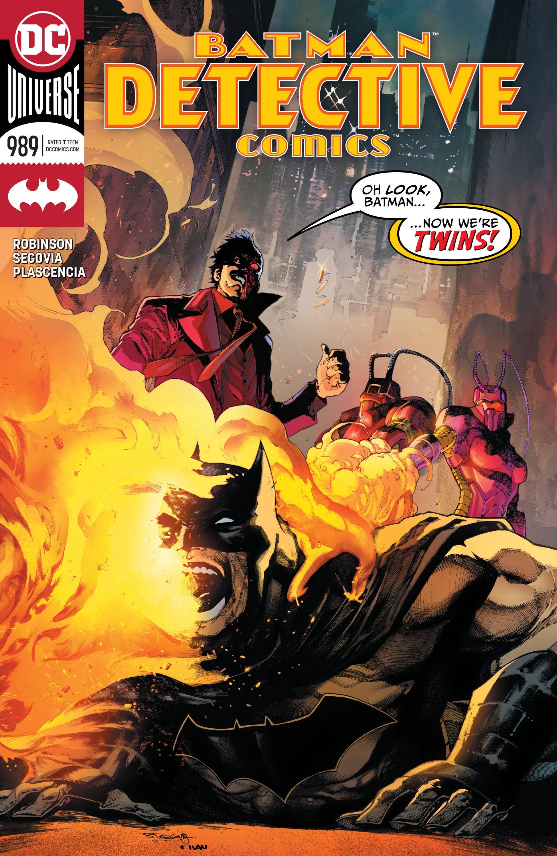 BATMAN DETECTIVE COMICS #989 A DC 2018 NM Eduardo Pansica - Golden Apple Comics