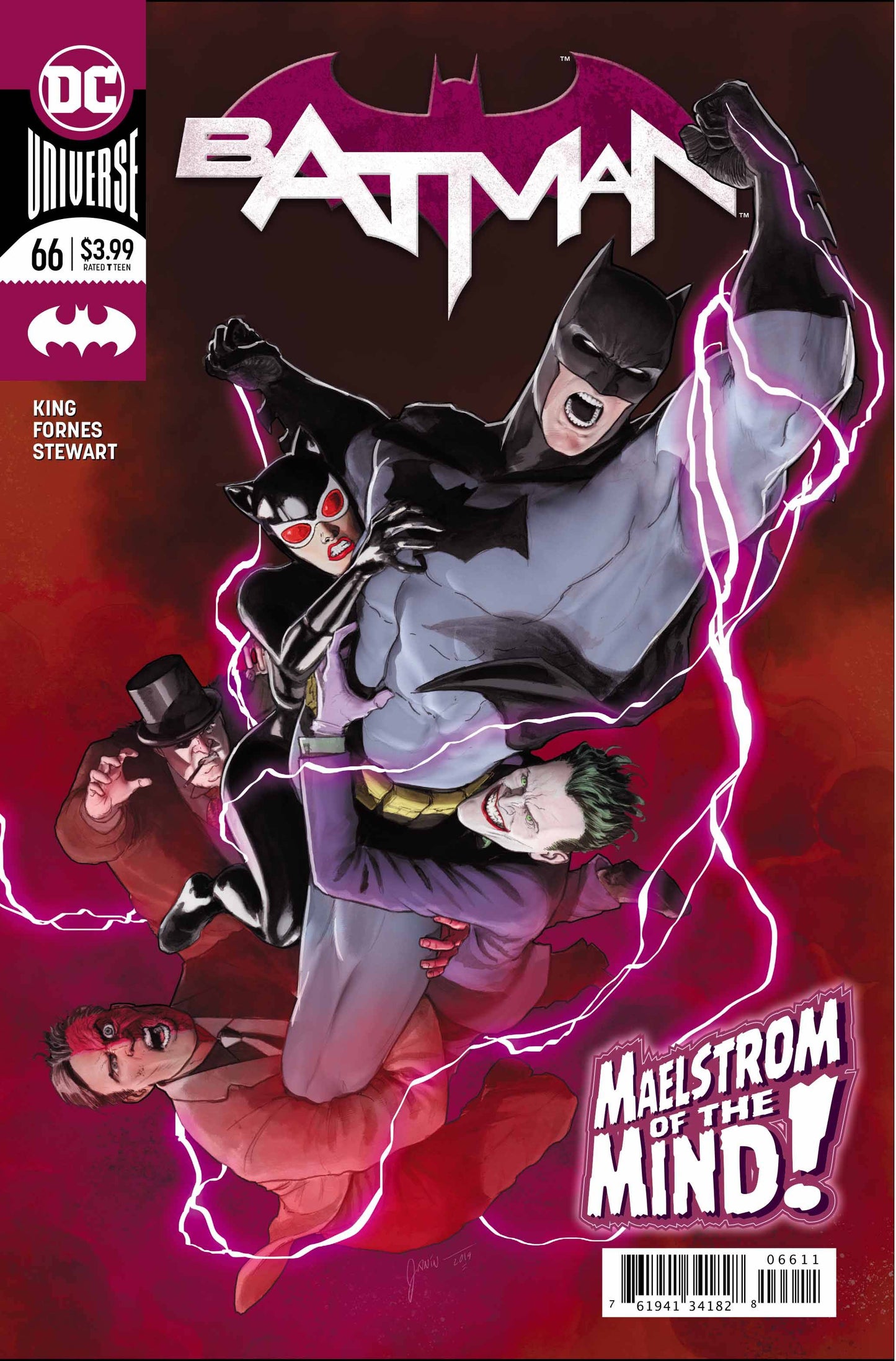 BATMAN #66 A DC 2019 NM Mikel Janin Tom King Joker Catwoman Two-Face - Golden Apple Comics