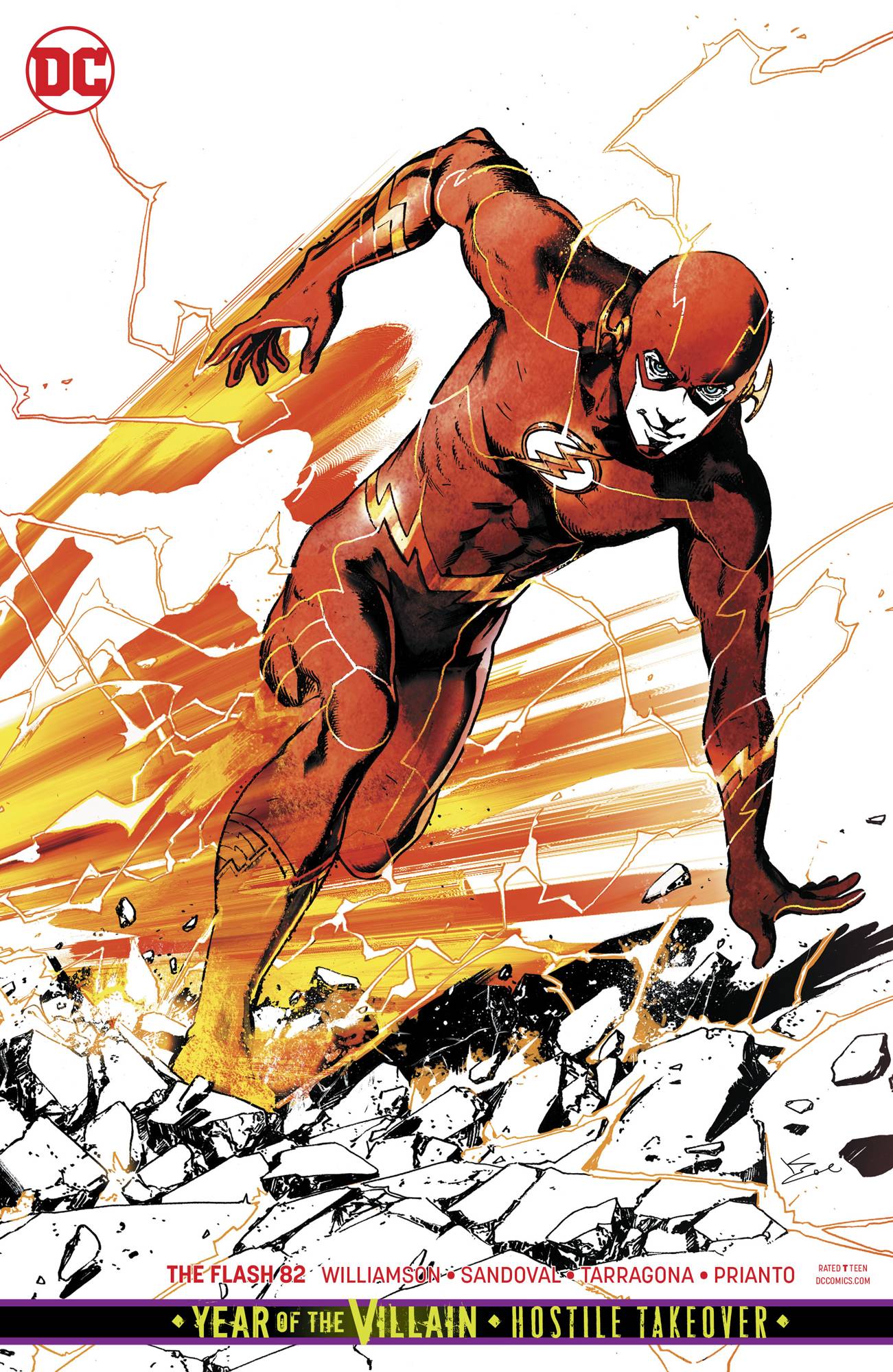 FLASH #82 B DC 2019 NM Karmome Shirahama Variant YOTV - Golden Apple Comics