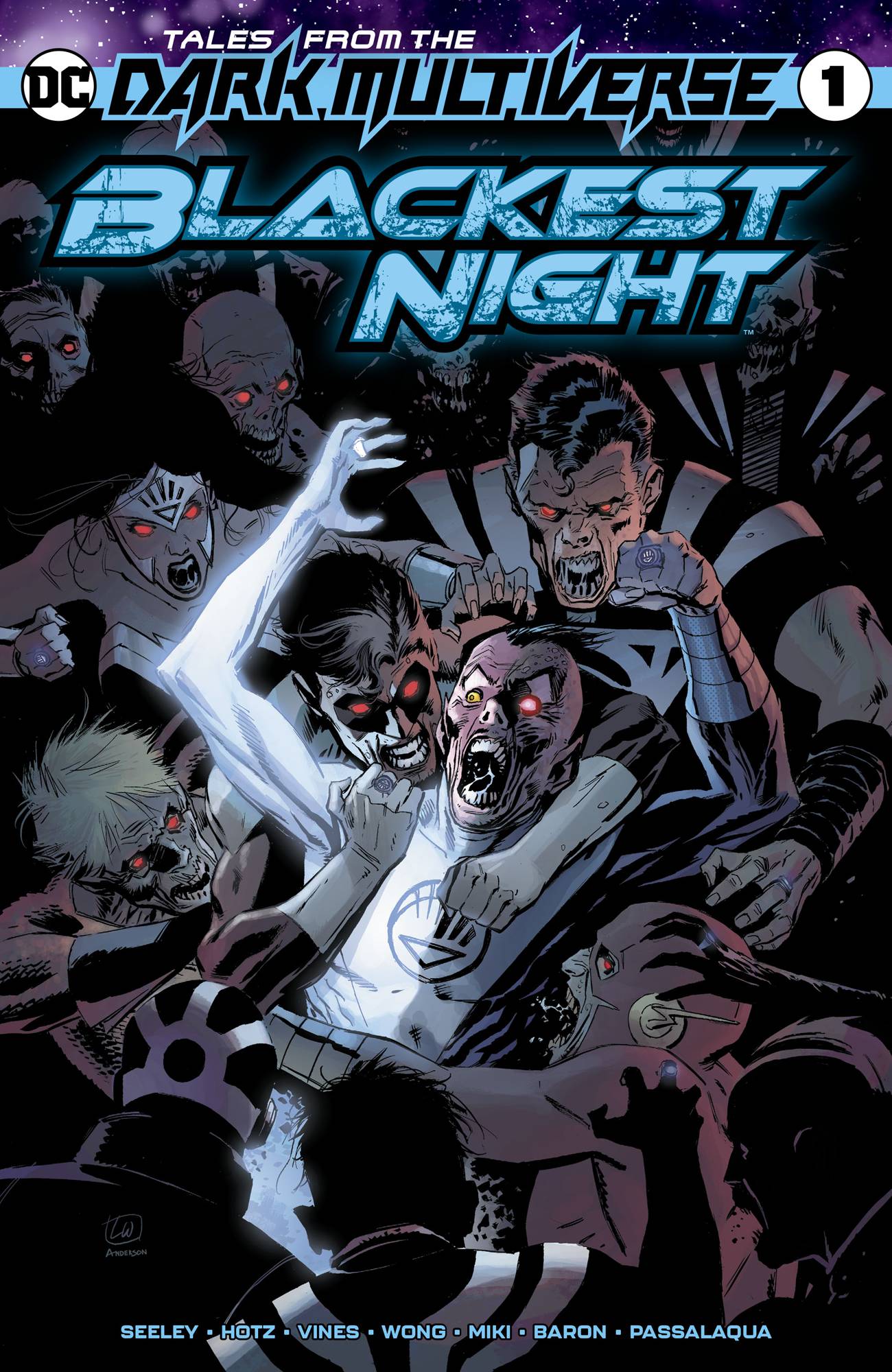 TALES FROM THE DARK MULTIVERSE BLACKEST NIGHT #1 DC 2019 NM Lee Weeks Tim Seely - Golden Apple Comics